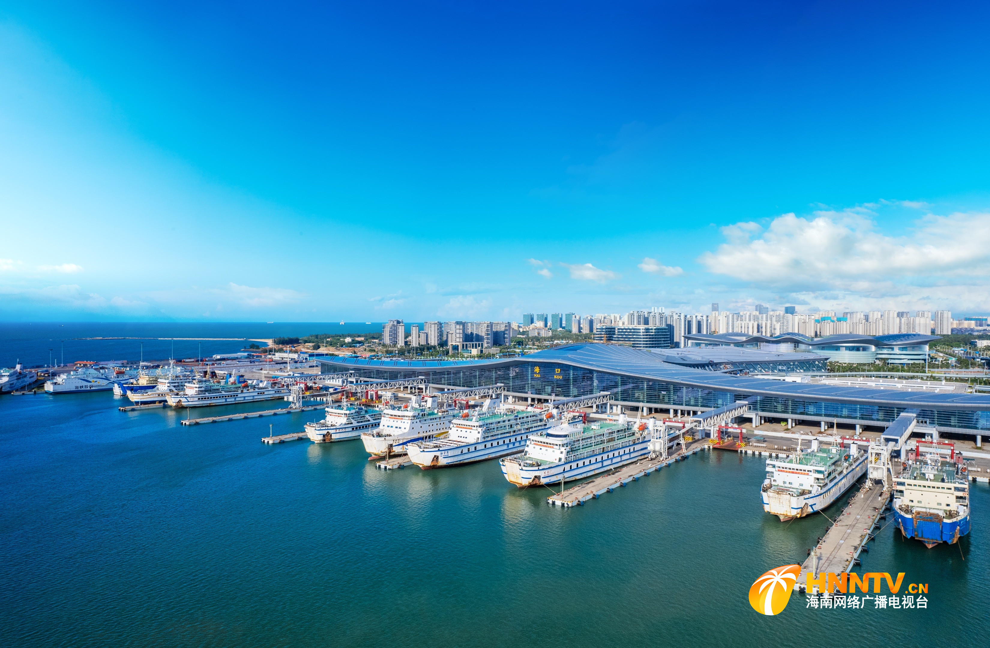 海口新海滚装码头客运综合枢纽站项目即将于11月29日投入试运营