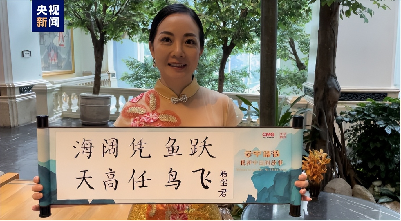 云中锦书丨从"汉语桥"冠军到爱穿旗袍的主持人